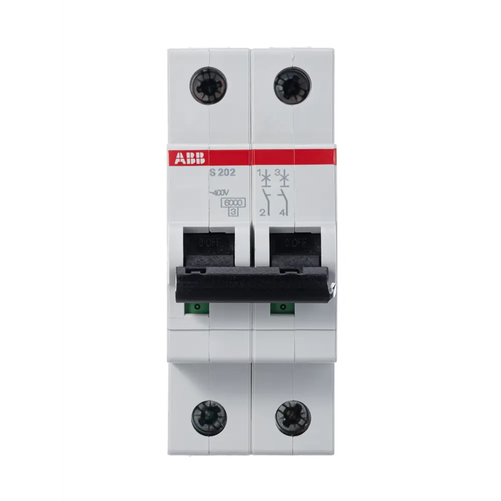 Автоматический выключатель ABB S202 для защиты электросети 82175808 STLM-0021211 - Вид №1