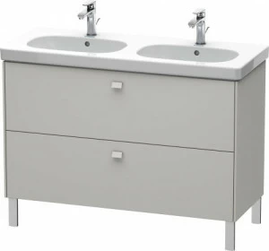 BR442800707 Тумбочка напольная Brioso #BR4428 1170 x 469 мм Бетонно-серый матовый декор