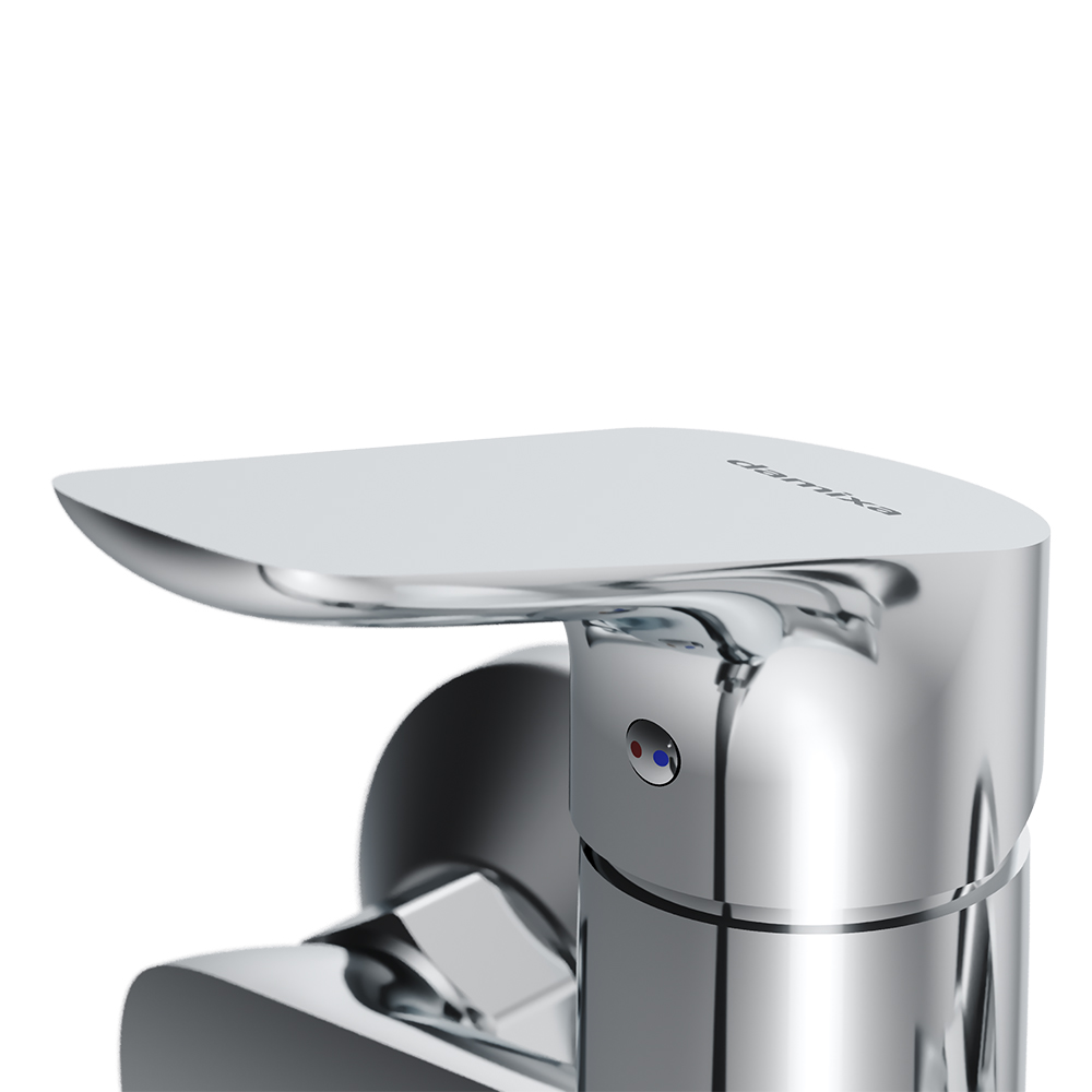 779500000 смеситель для ванны/душа с универсальным изливом 350 мм ручным душем шт Damixa Origin Bit  - Вид №5