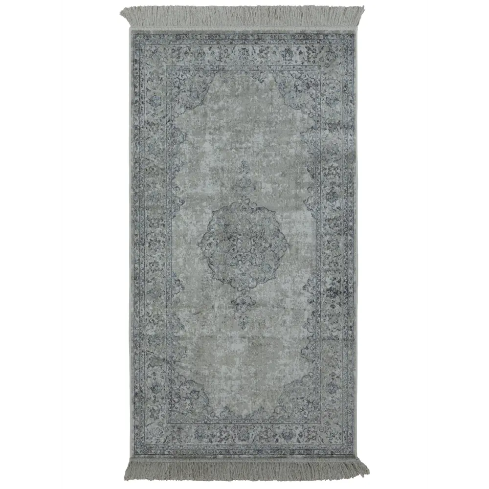Ковер Ragolle Amalfi 80x150 см вискоза 927909/6646 цвет серый 89436954 STLM-2082125  - Вид №1