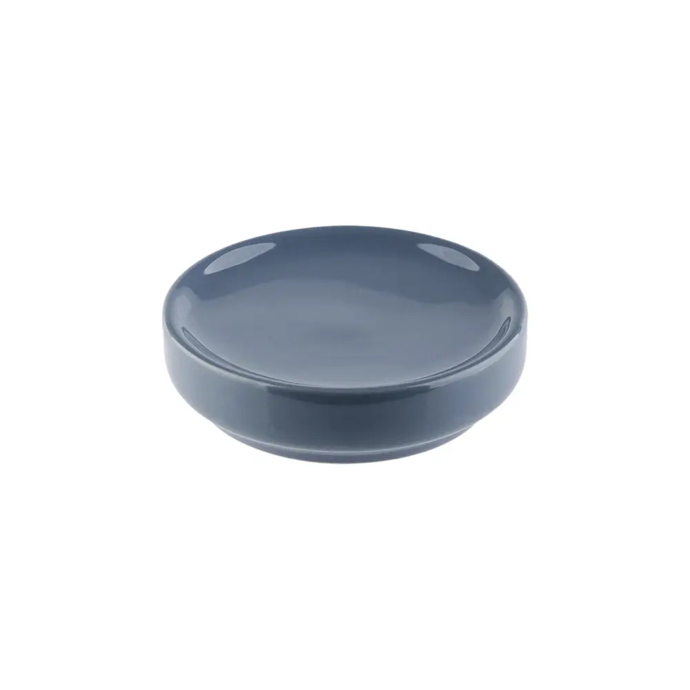 Керамическая мыльница MOROSHKA Nechakra в сине-серой глазури 89384128 STLM-1564198