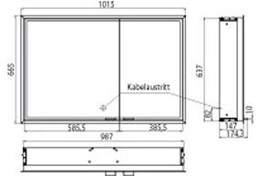 Emco Bad Зеркало с подвесным контейнером для ванной Prestige sun-id-1380409 - Вид №19