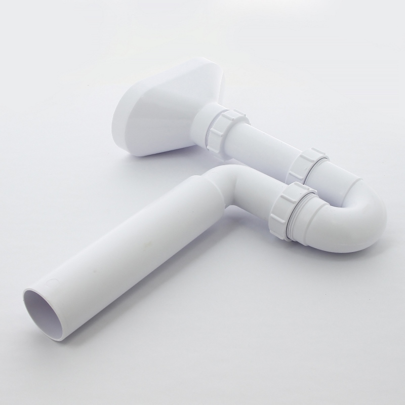 Сифон McAlpine трубный 1 1/2"х40 мм для разрыва потока с приемной воронкой вых. компресс. D=40 мм HC7FUN - Вид №3