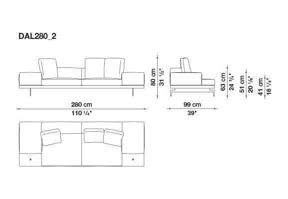 Кожаный диван B&B Italia док ARCH-00130675 - Вид №152