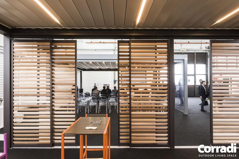 Corradi Раздвижной деревянный навес Chiusure e complementi sun-id-1502762 - Вид №2