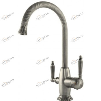 Zorg ZR-350-YF SATIN Смеситель для кухни Zorg 380х187 мм 