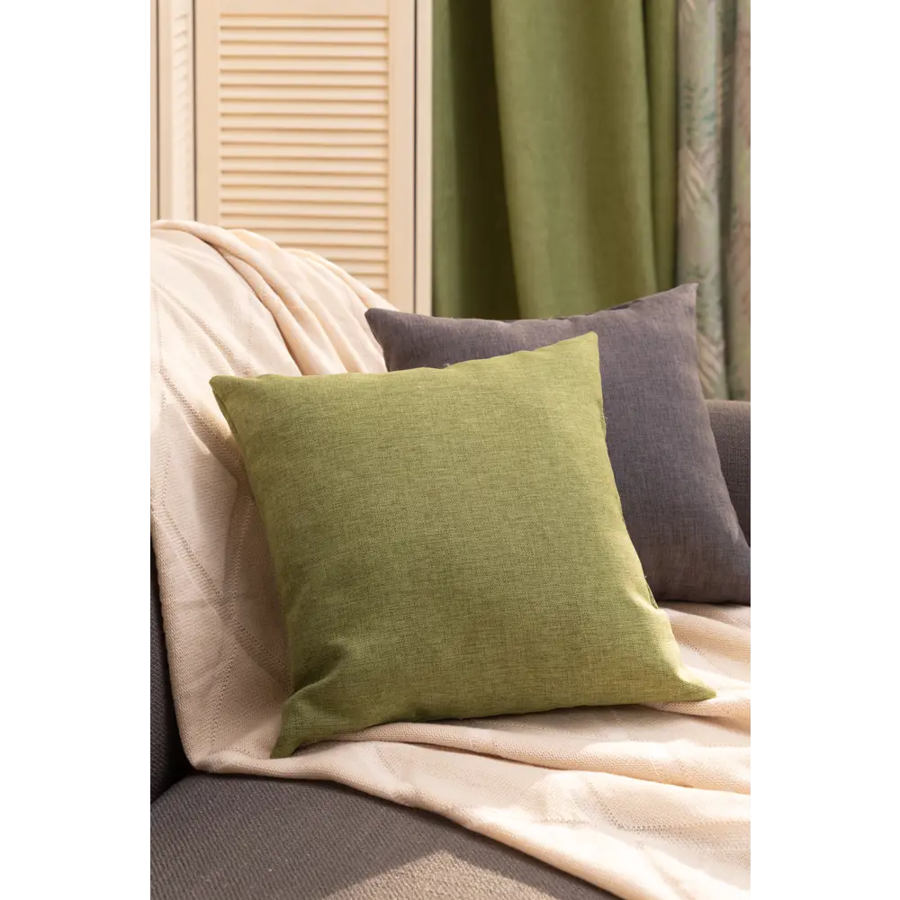 Подушка Inspire Looks 40х40 см цвет зелёный 82903592 STLM-2157603  - Вид №3