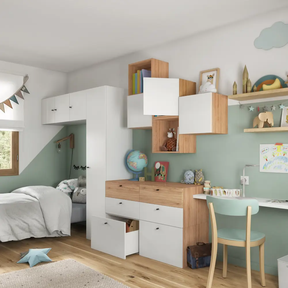 Рабочая лампа настольная светодиодная Inspire Mei цвет белый 82042750 STLM-2134636  - Вид №6