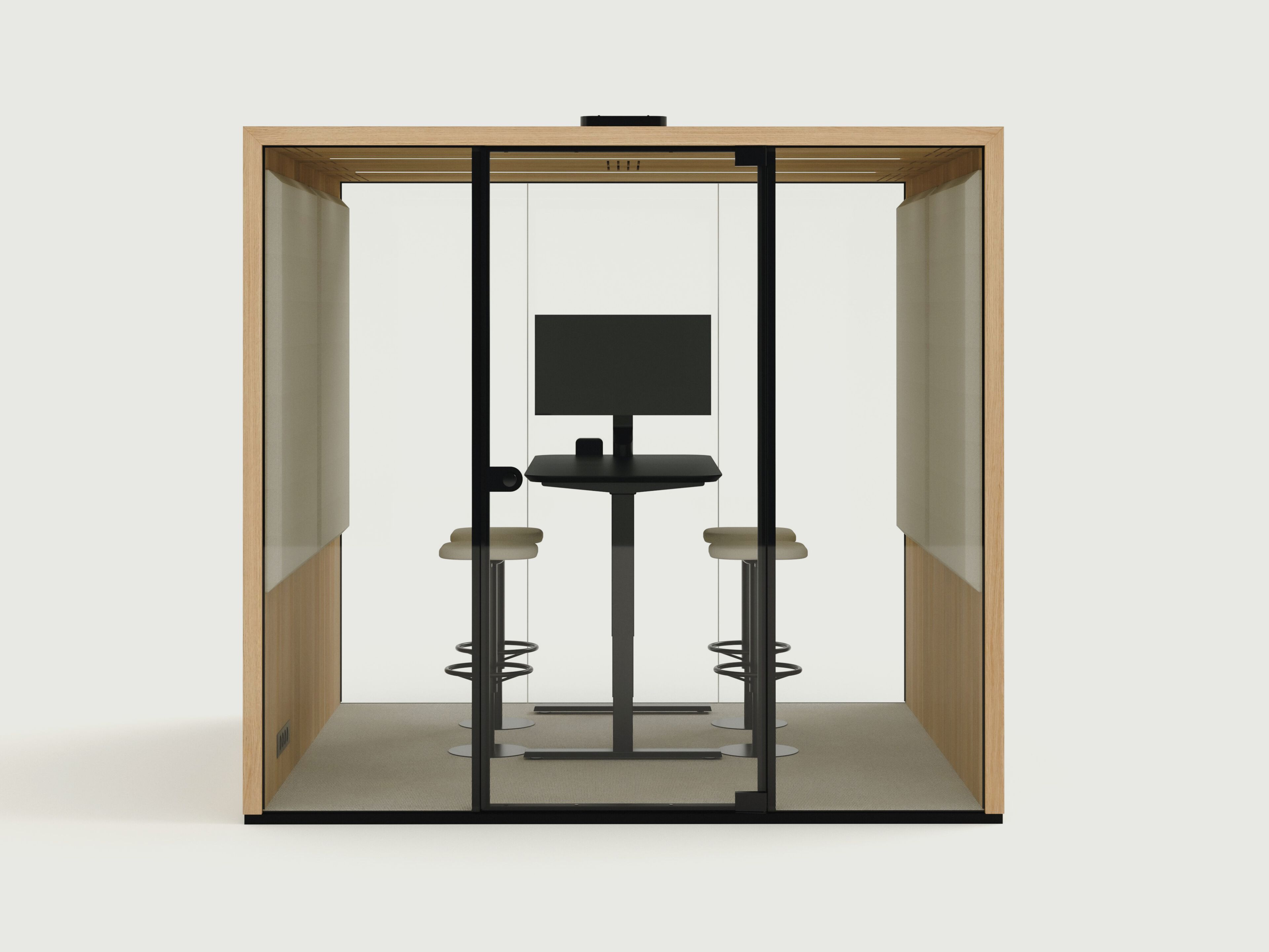 Мультимедийная многосторонняя акустическая офисная кабина Taiga Concept Lohko Box ARCH-00026745