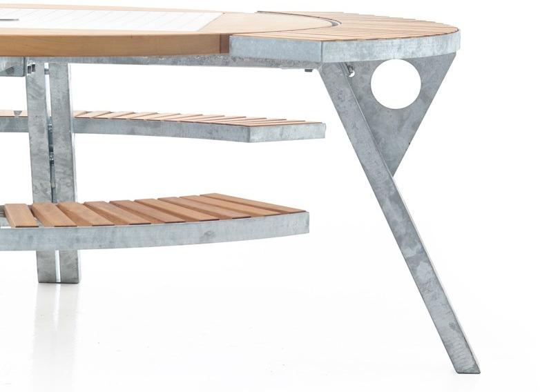 Extremis Стол для пикника со встроенными скамейками sun-id-1440690 - Вид №5