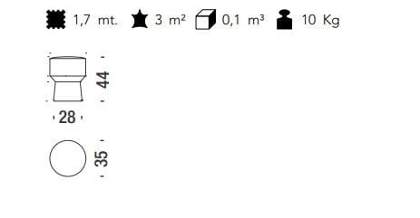 Ткань пуф / табурет MOROSO Bikini Island ARCH-00077753 - Вид №2