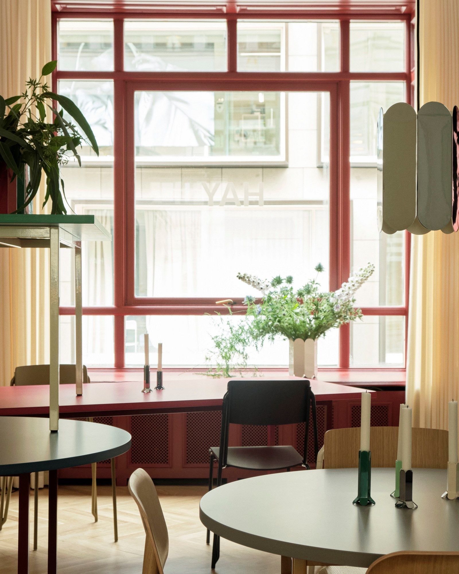 Круглый стол из МДФ Hay TWO COLOR ARCH-00018182 - Вид №3