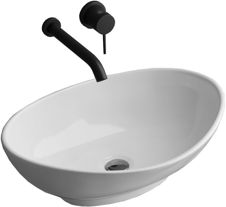 GR-3022 Накладная раковина на столешницу  прямоугольная Grossman  - Вид №1