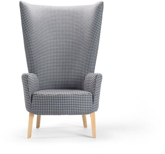 Deadgood Стеганое кресло с подлокотниками из ткани с подлокотниками Lovedup L3 - Вид №4