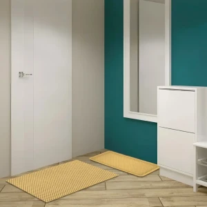 Коврик грязезащитный ЭВА Ромб 68x120 см цвет бежевый 89407937 STLM-2083292