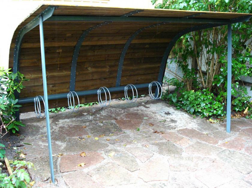 Nola Industrier Укрытие из стали и дерева для велосипедов и самокатов sun-id-1483360 - Вид №6