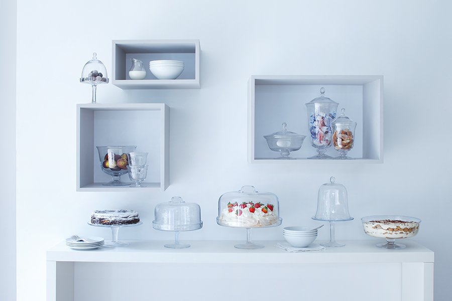 Подставка для торта 31 см прозрачная Serve LSA INTERNATIONAL  00-3870020 Прозрачный  - Вид №4