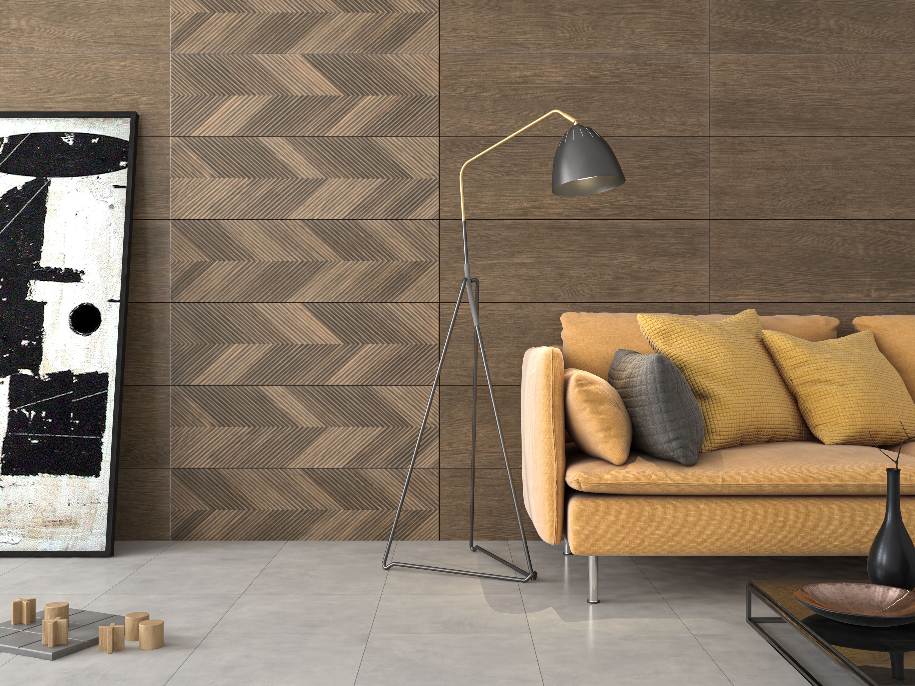 Керамогранит с эффектом дерева Kaleseramik плитка ARCH-00010635