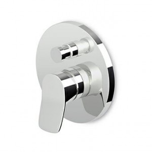 ZBR127 - R99684 Смеситель для ванны и душа, однорычажный, с переключателем. Zucchetti Brim