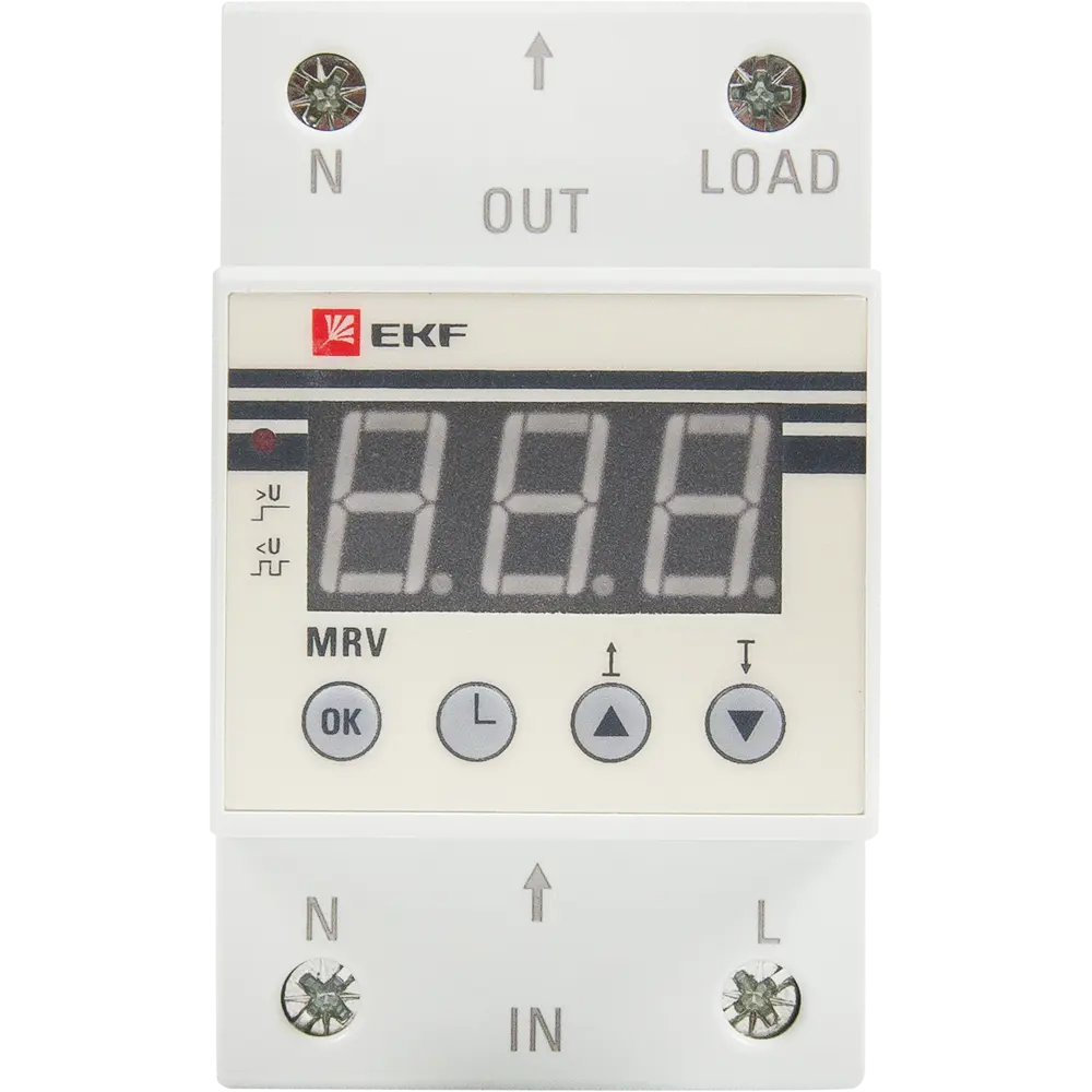 Реле напряжения с дисплеем EKF MRV 50A STLM-2016376 - Вид №1