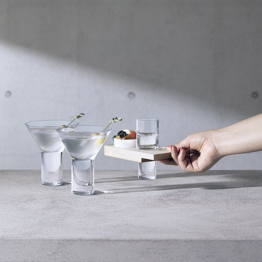 G1636-09-301 Набор из 2 бокалов для коктейлей vodka 240 мл LSA International  - Вид №4