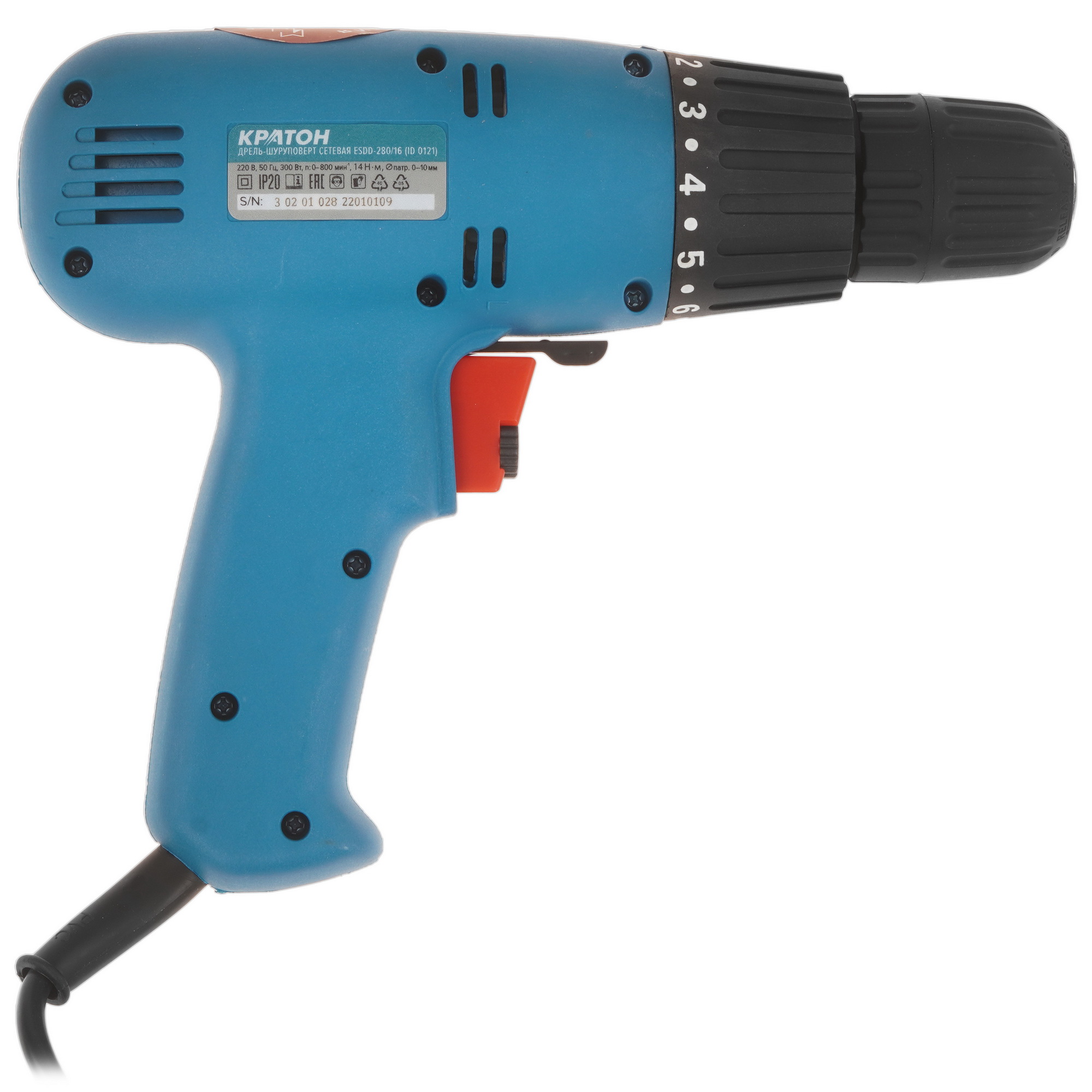 Дрель-шуруповерт Кратон ESDD-280/16 9154065 STDN-0108107 - Вид №1