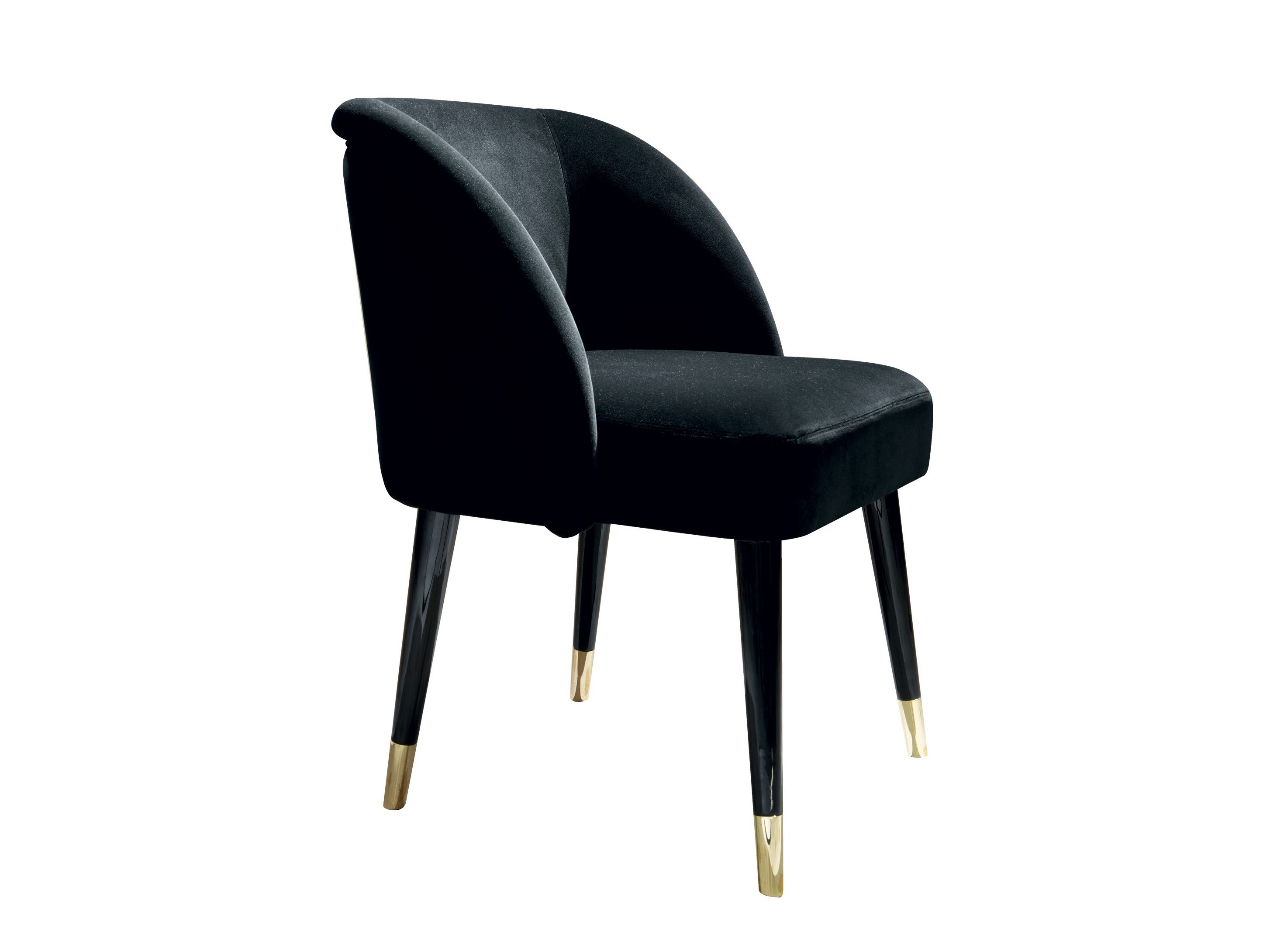 Мягкий стул с подлокотниками DOM EDIZIONI PAULINE DINNER ARCH-00023473