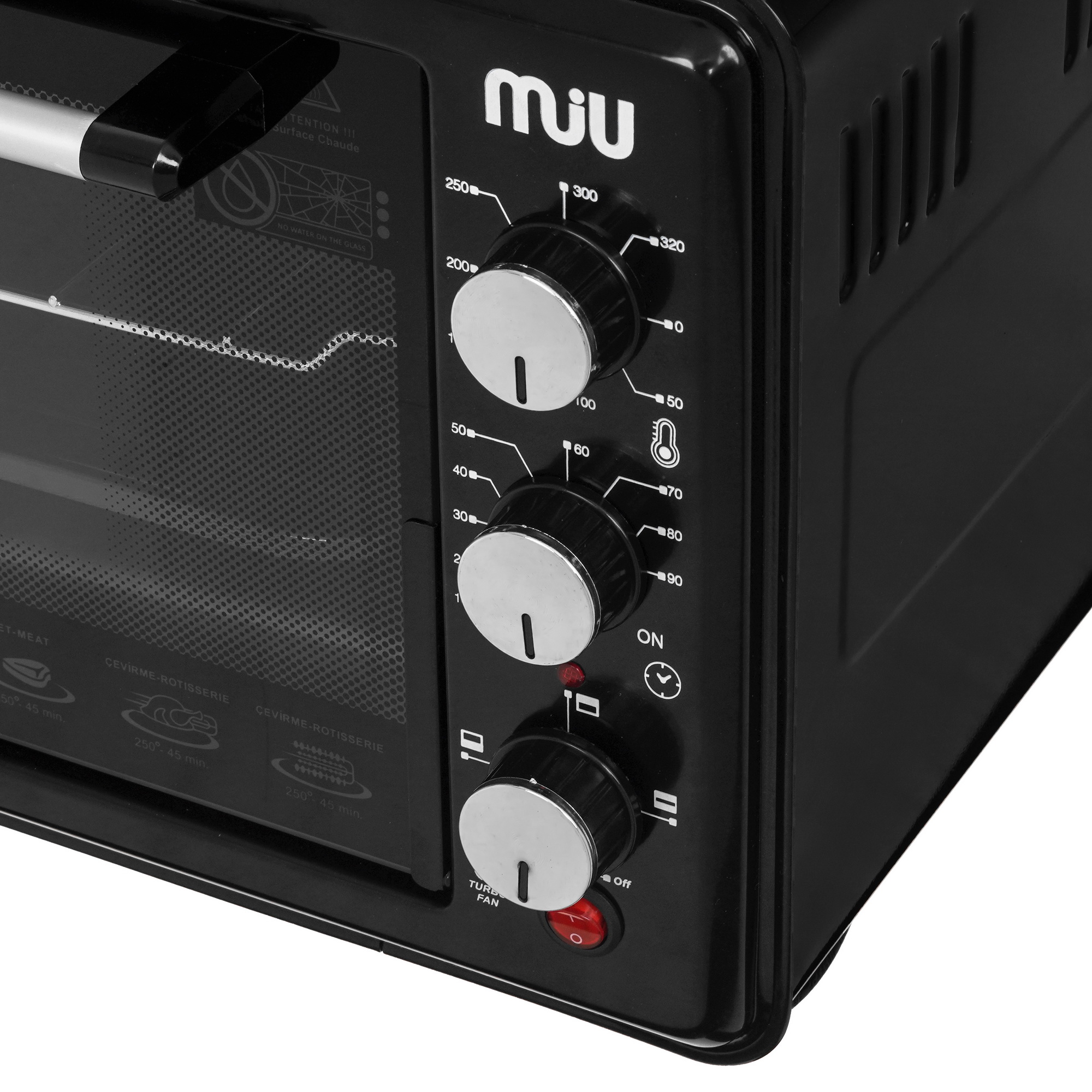 9218726 Мини-печь MIU MO-40002KB черный STDN-0132939 - Вид №3