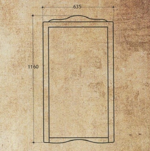 Зеркало MIGLIORE Bella ML.BLL-SP447.NC, грецкий орех  - Вид №2