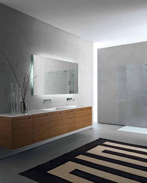 RIFRA Тумба под умывальник из орехового дерева с дверцами Zero bagno sun-id-1436497 - Вид №1