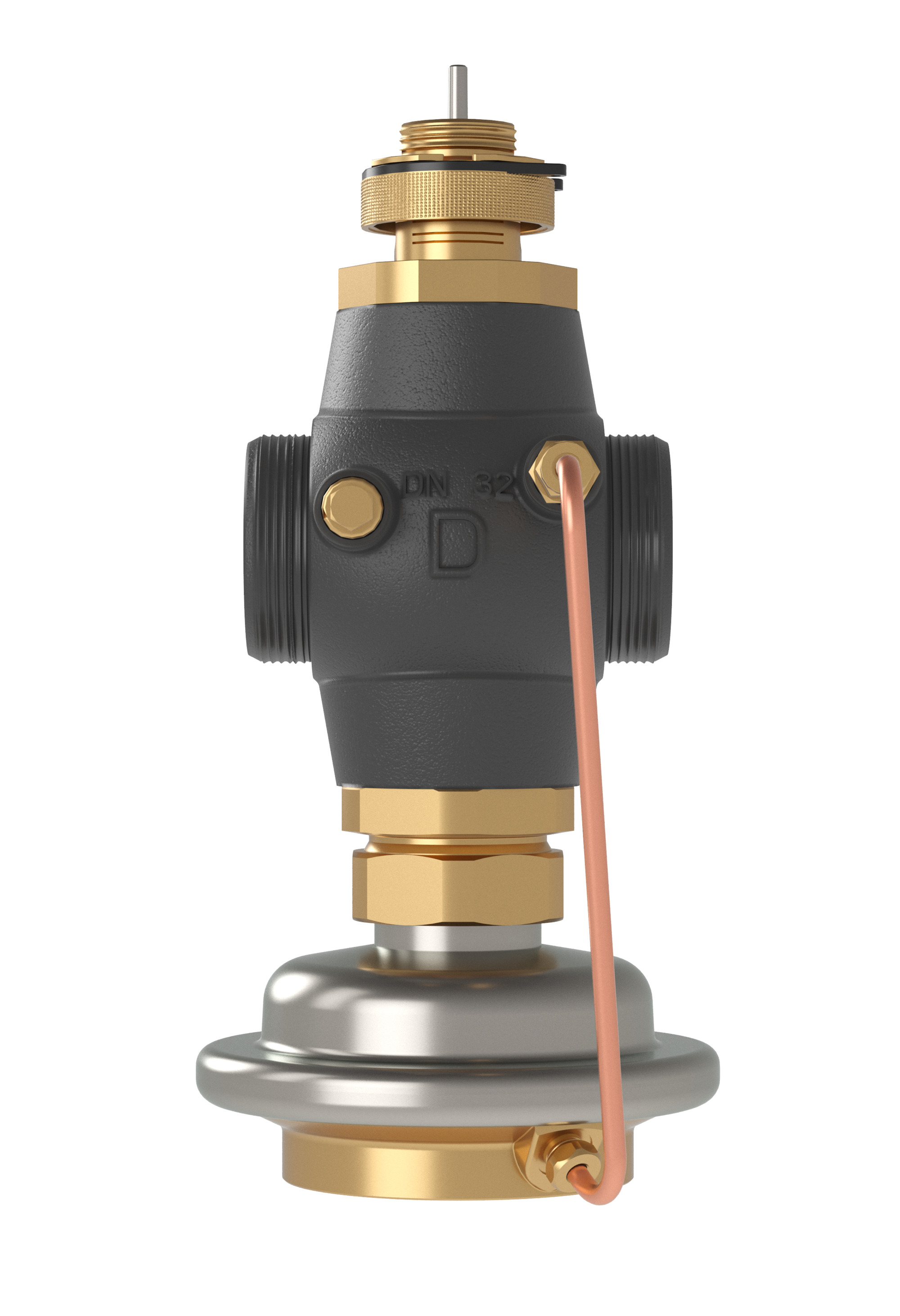 Danfoss Клапан регулирующий комбинированный AVQM с наружной резьбой или фланцевый Комб. р-рAVQM PN25 50/25 //0,2/фл. 003H6758  - Вид №46