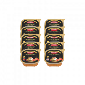 ПР0010026*10 Корм для собак Спецмяс говядина с рубцом конс. 300г (упаковка - 10 шт) ЗООГУРМАН