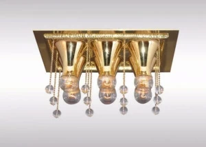 Woka Lamps Vienna Потолочный светильник из латуни