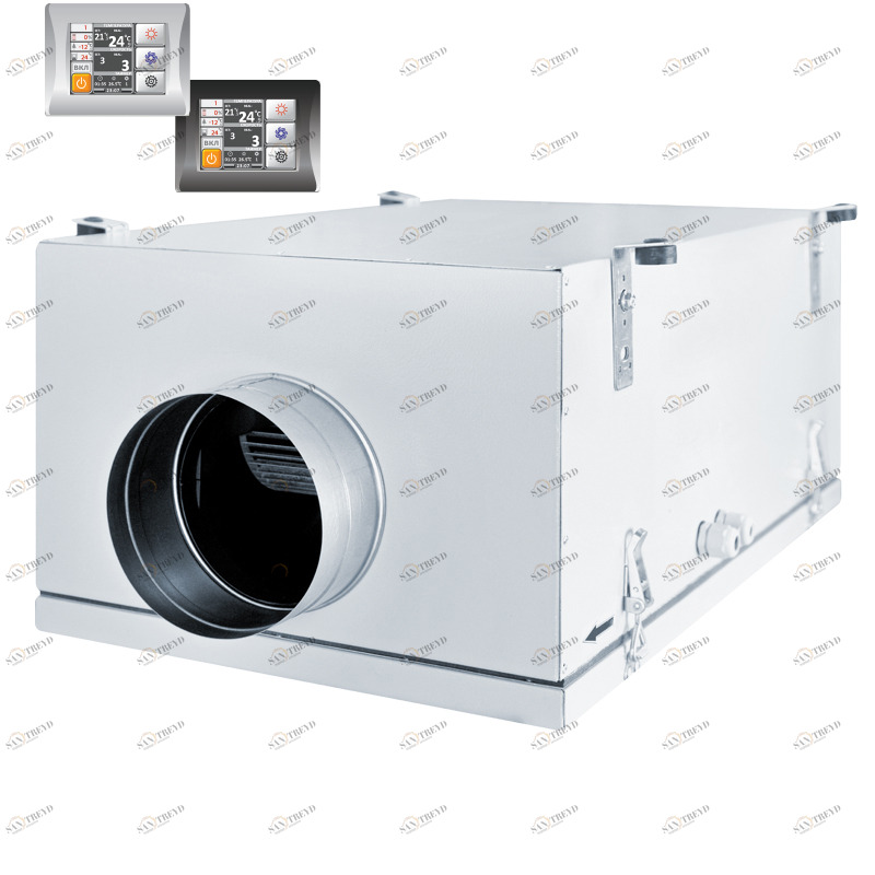 Приточная установка ФЬОРДИ ВПУ - 500/6-380/2-GTC Silent sun-id-683538