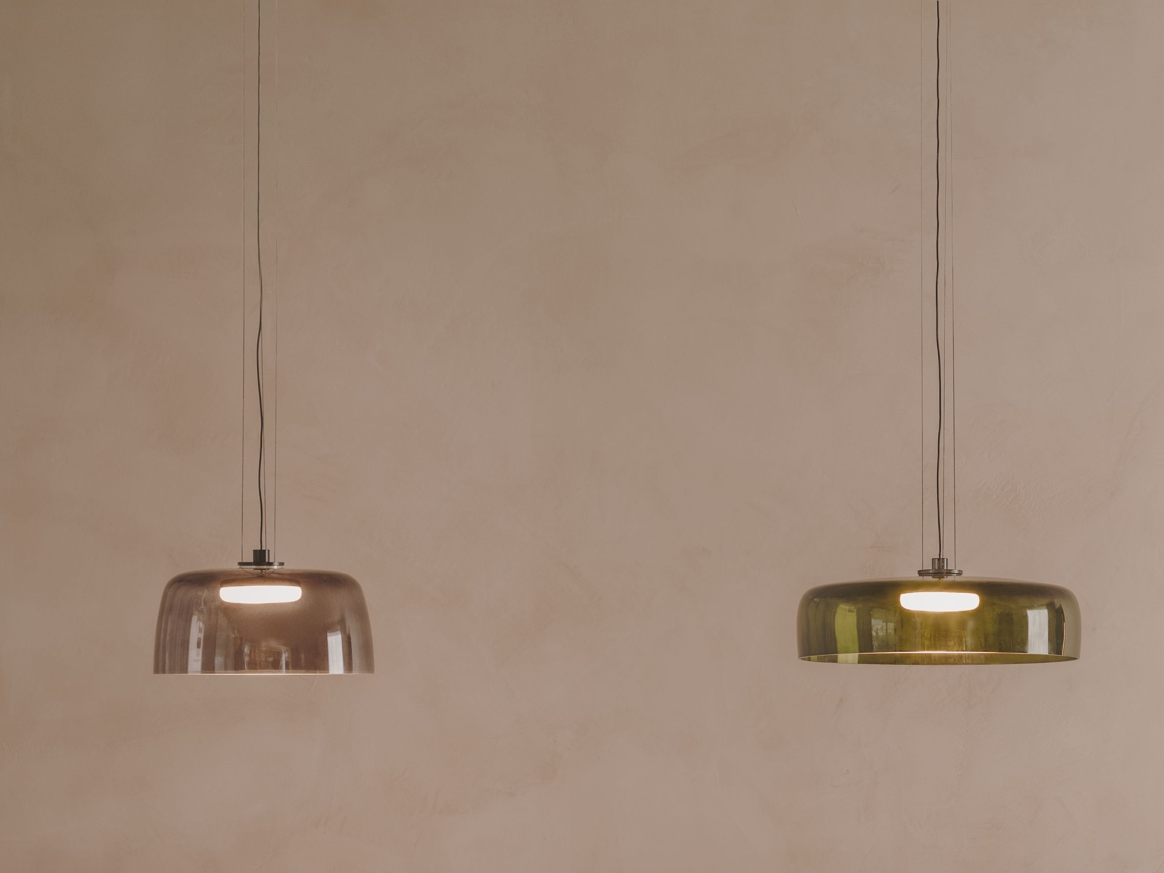 Стеклянный светодиодный подвесной светильник LedsC4 Levels ARCH-00033283 - Вид №2