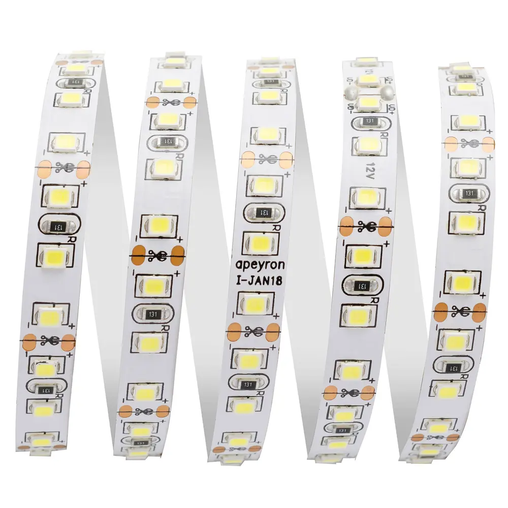 Светодиодная лента SMD 3528 120 диод/9.6 Вт/м 12 В 8 мм IP20 холодный белый свет 82602867 STLM-2050480 APEYRON  - Вид №6