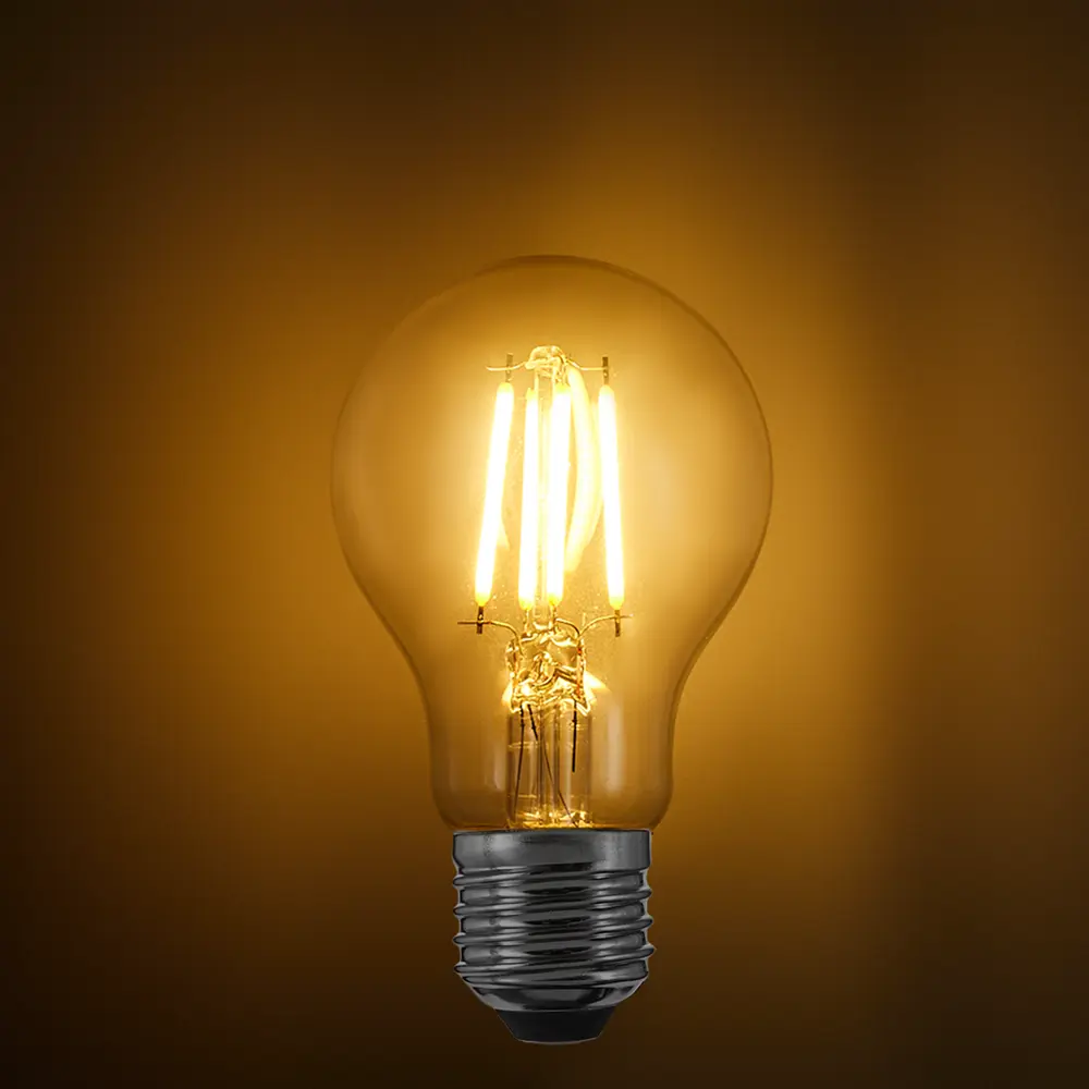 Лампа светодиодная Osram А E27 220/240 В 5 Вт груша 600 лм теплый белый свет STLM-2059384 - Вид №2