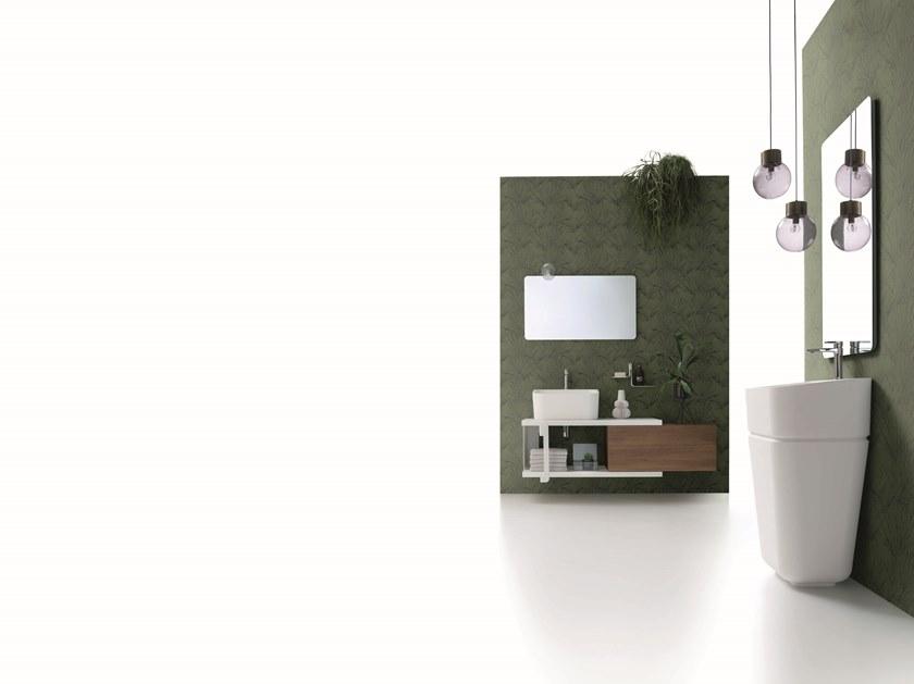 ARBLU Подвесная тумба под умывальник с ящиками Tulip sun-id-1386808 - Вид №8