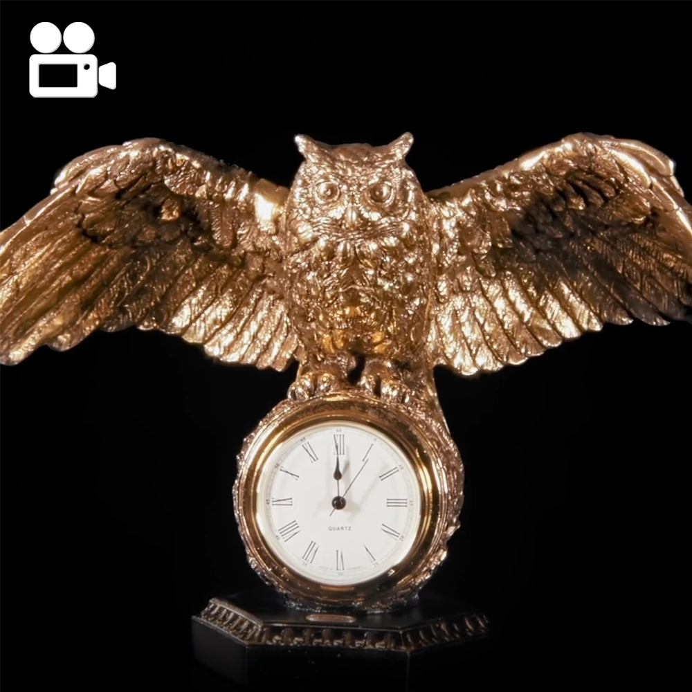 42021 Часы настольные Флайт Бронза BOGACHO 4627138243053