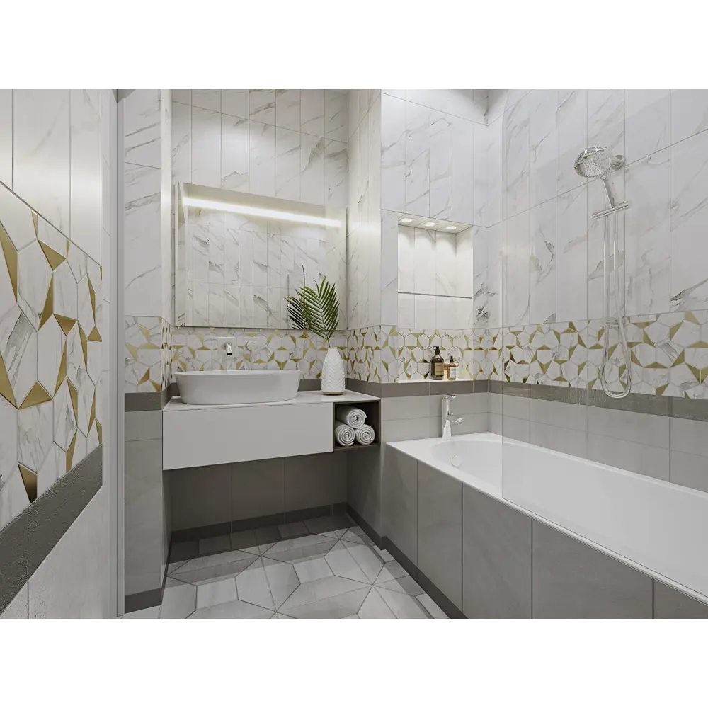 Декор Marble Gold 60x30 см 82109580 STLM-2143031 BELANI  - Вид №3