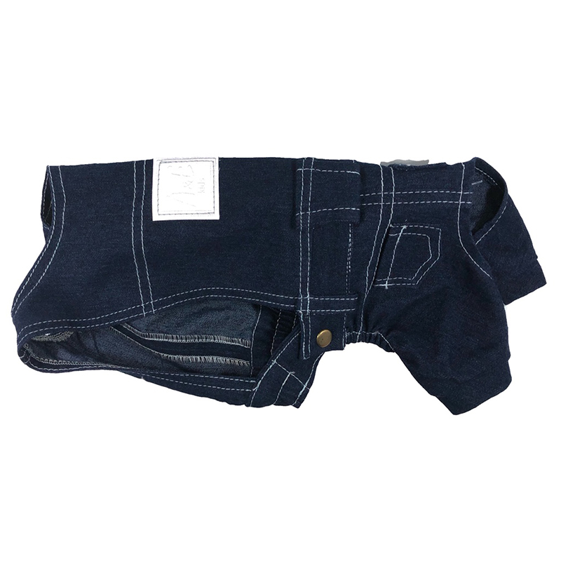ПР0051054 Джинсы-комбинезон для собак размер XL 32 см ДОГ МАСТЕР 