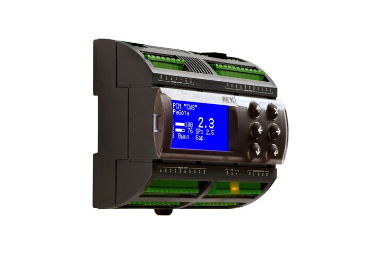 Danfoss Контроллер управления насосными станциями PCM Danfoss MCX PCM RP Управление насосами подпитки 087H3704 