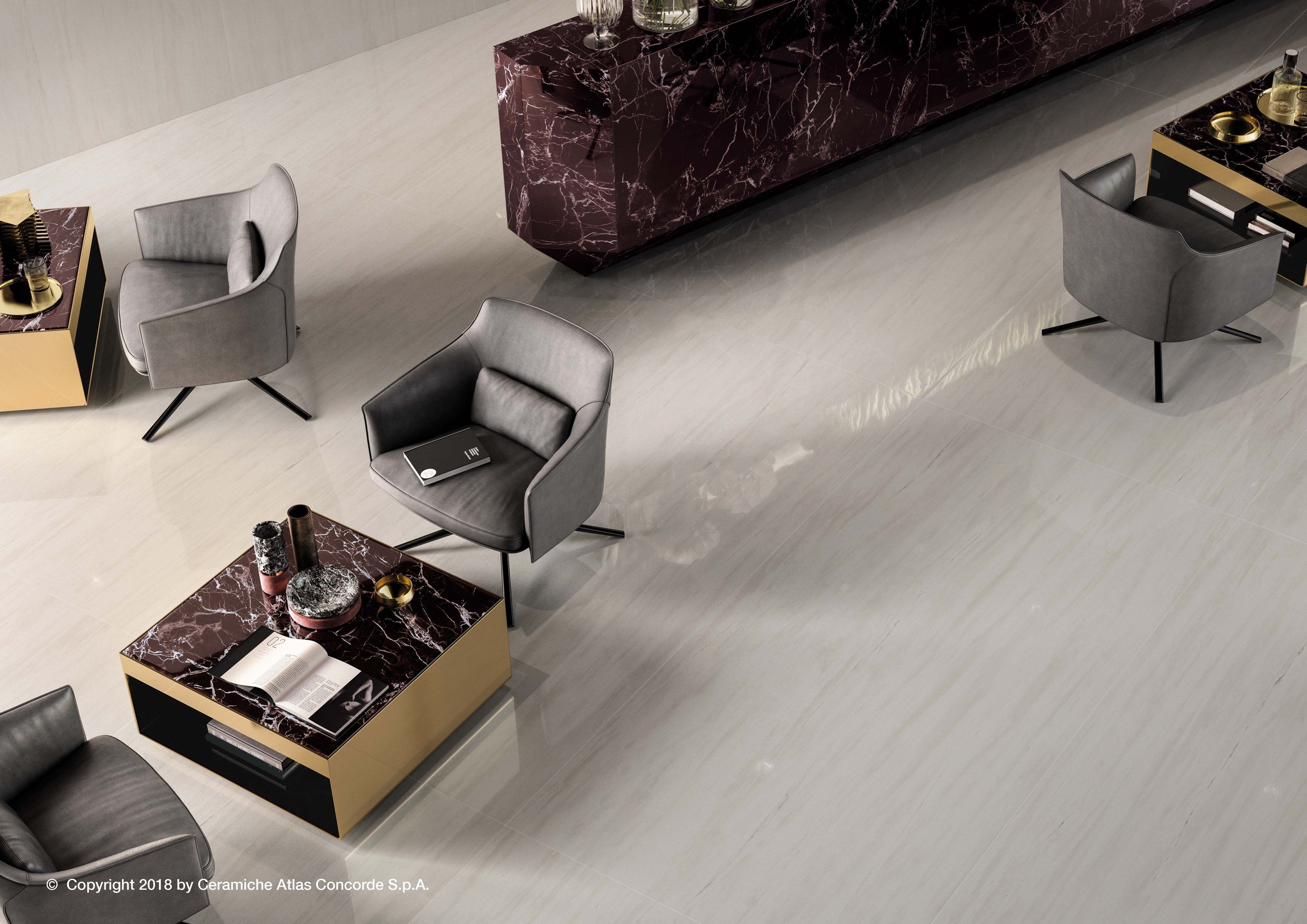 Пол из керамогранита с мраморным эффектом Atlas Concorde Marvel Edge ARCH-00074519 - Вид №24