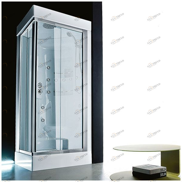 Душевая кабина Gruppo treesse Acquazzurra 72 STI-B7576S белая с гидромассажем угловая левая STIB7576S