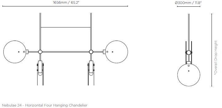 Ross Gardam Подвесной светильник из стекла Nebulae Nc.24.v1.xxx - Вид №4