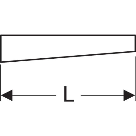 362.865.26.1 Распорный клин Geberit Pluvia Geberit  - Вид №2