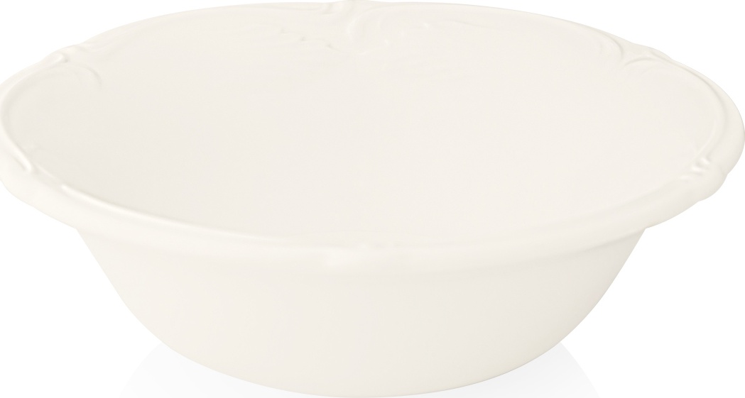 10598504 Gien Салатник Gien Рокайль, белый 450мл, фаянс Фаянс 