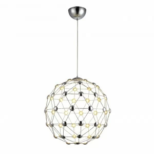 Подвесной светодиодный светильник Divinare 1610/02 SP-60 DIVINARE 1610 101795 Хром