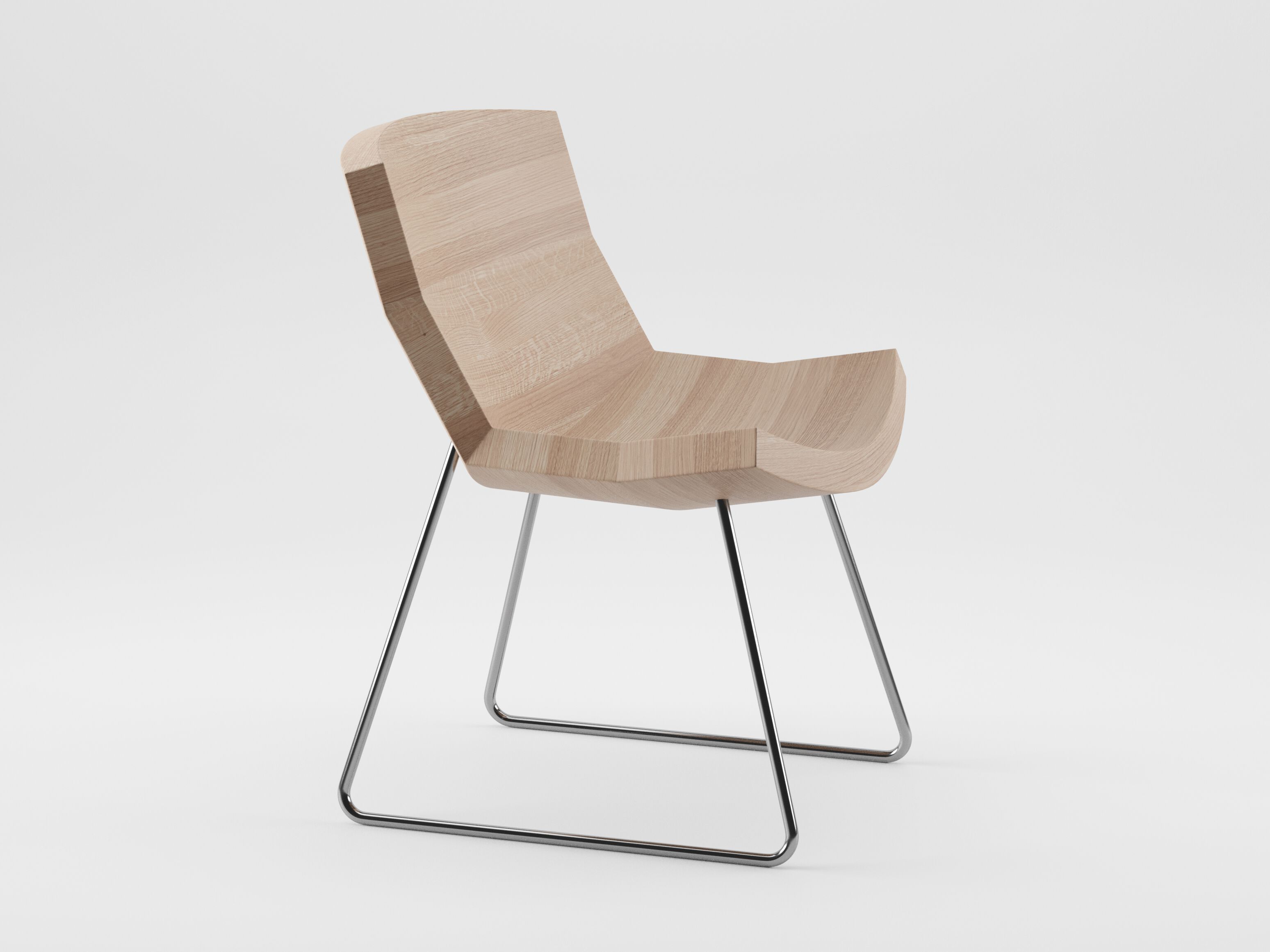 Стул из массива дерева Artisan CHUNK ARCH-00006987