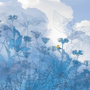 6041A-VD2-Blue-Sky Фотообои Komar Infinity 2.5х2 м